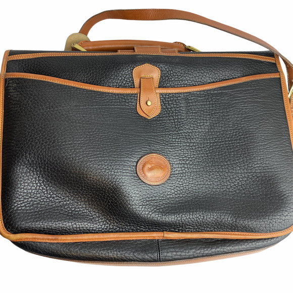 Dooney & Bourke Handbags - Vintage Dooney & Bourke Flap Top Briefcase